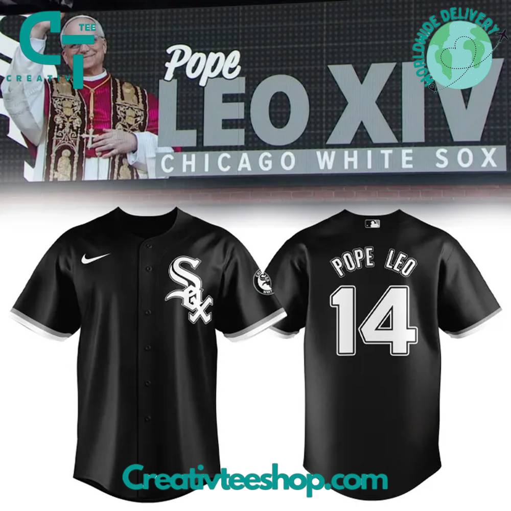 Chicago White Sox Pope Leo XIV Special Baseball Jersey