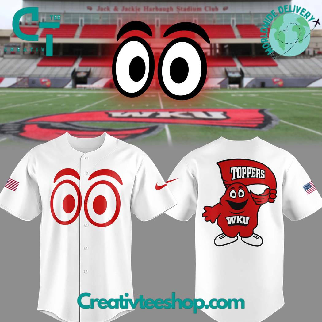 WKU Hilltoppers Special Mascot Baseball Jersey