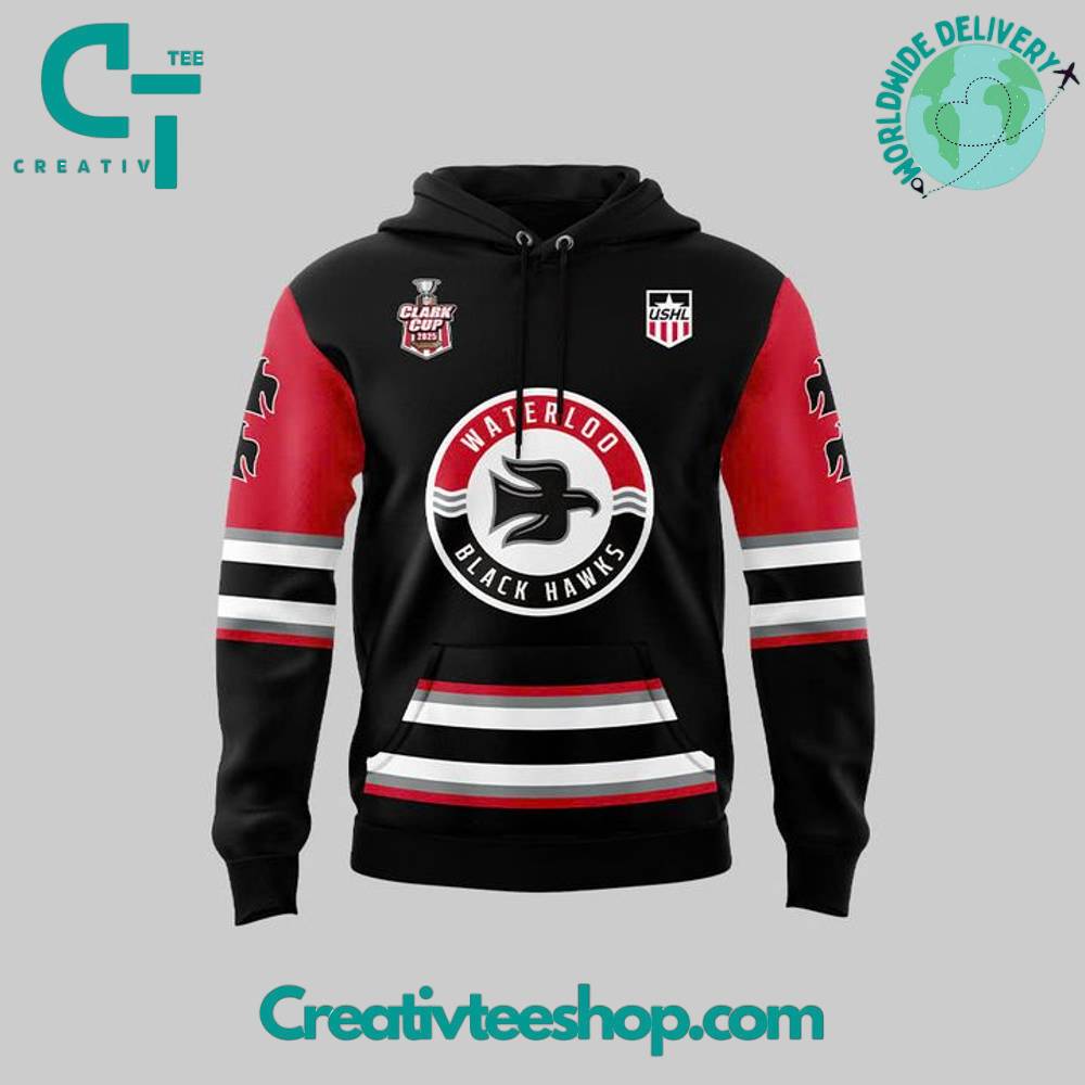 Waterloo Black Hawks Special New Hoodie