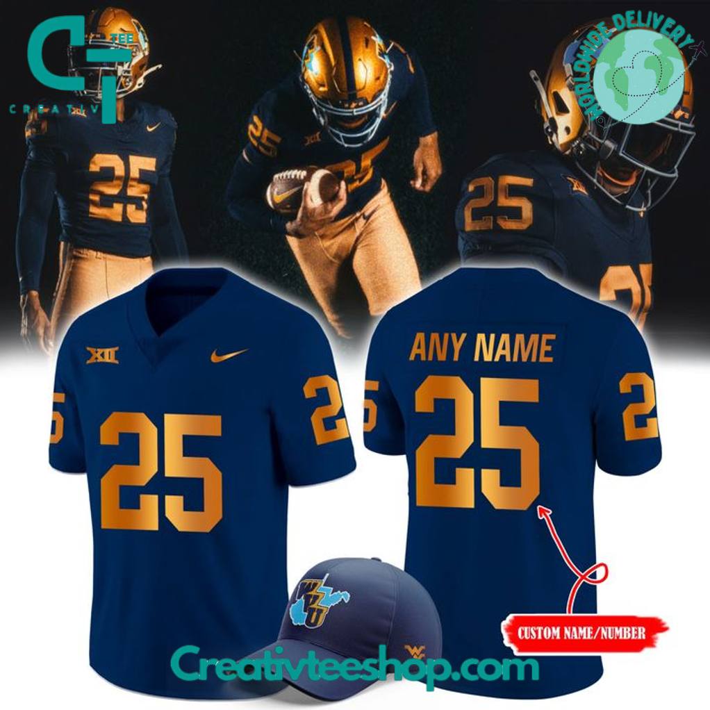 West Virginia Mountaineers 1965 Throwback Limited Edition Football Jersey