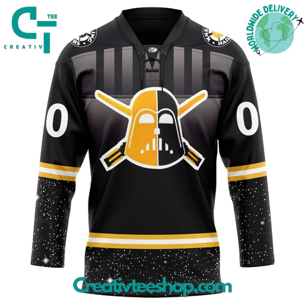Wheeling Nailers x Star Wars Night Special Black Personalized Jersey