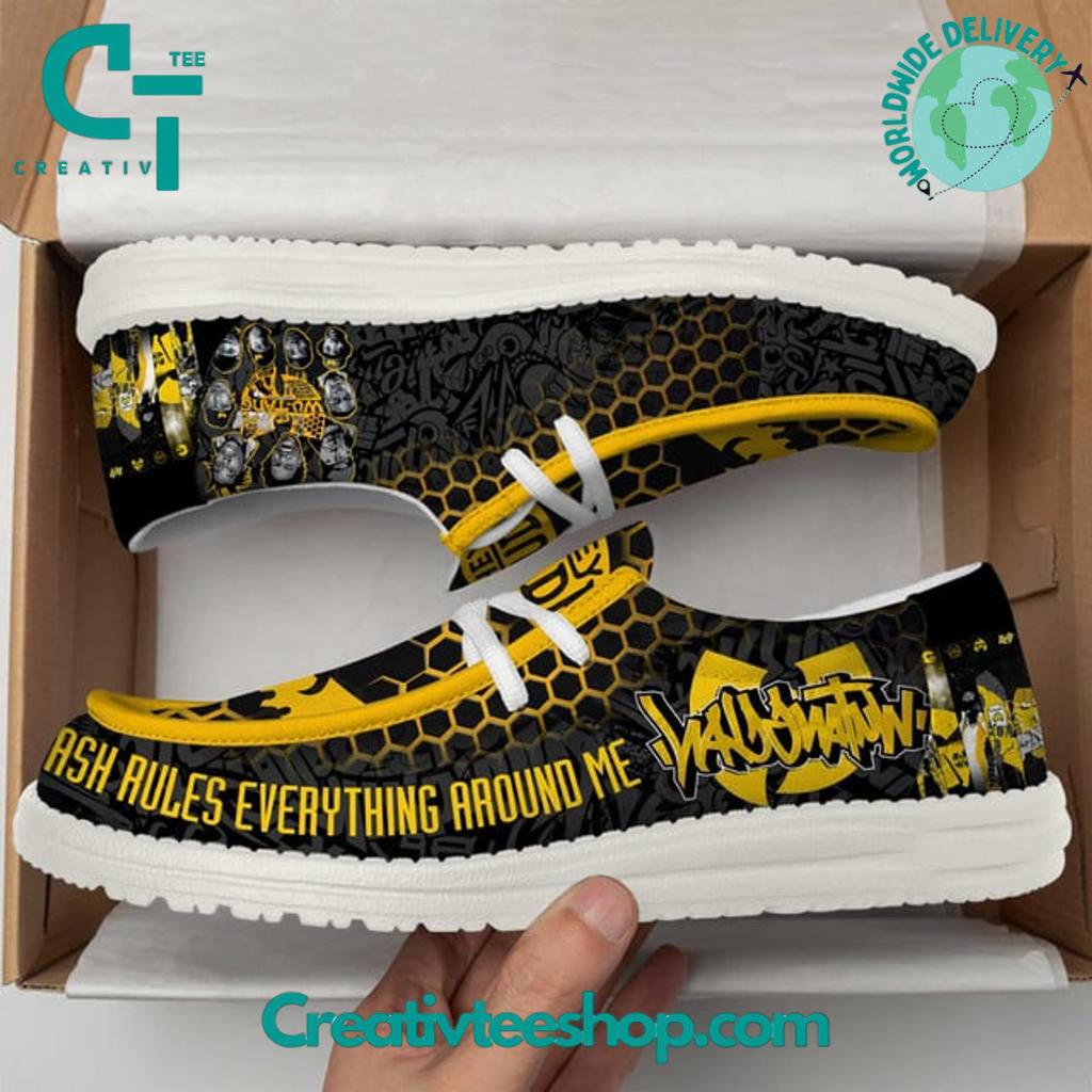 Wu-Tang Clan Cash Rules Everything Around Me Loafer Shoes