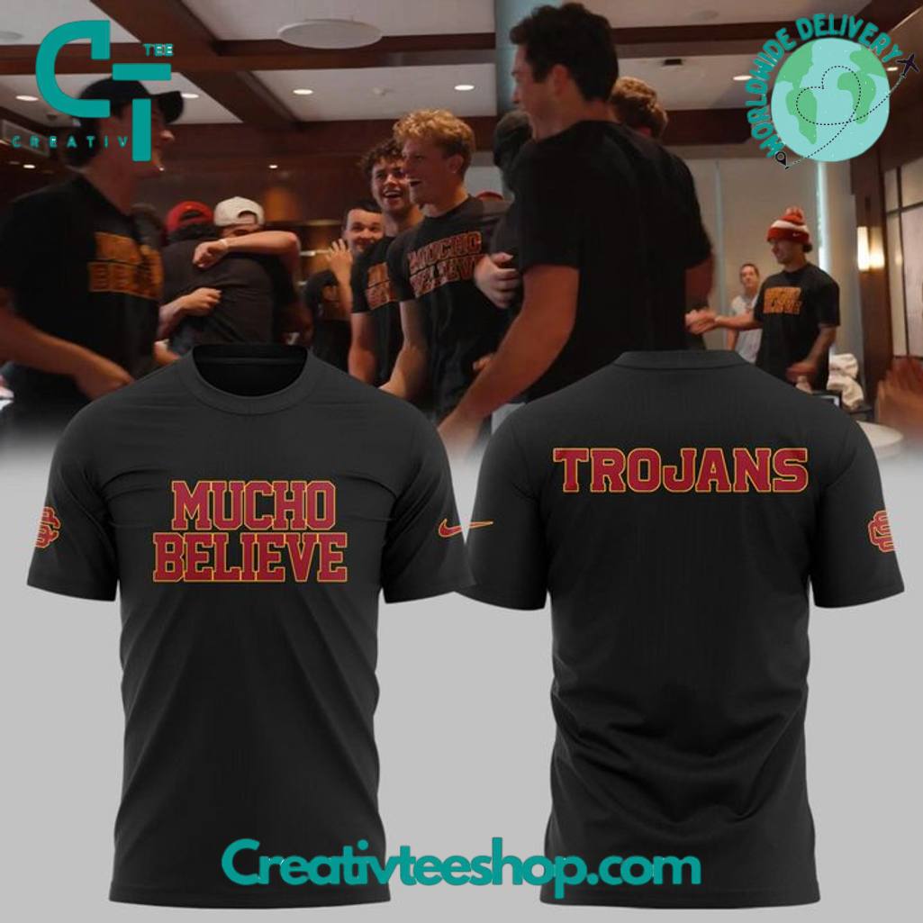 USC Trojans ‘Mucho Believe’ Special Black Tee