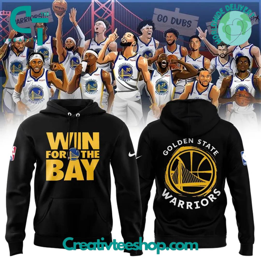 Golden State Warriors “Win For The Bay” Special Black Hoodie