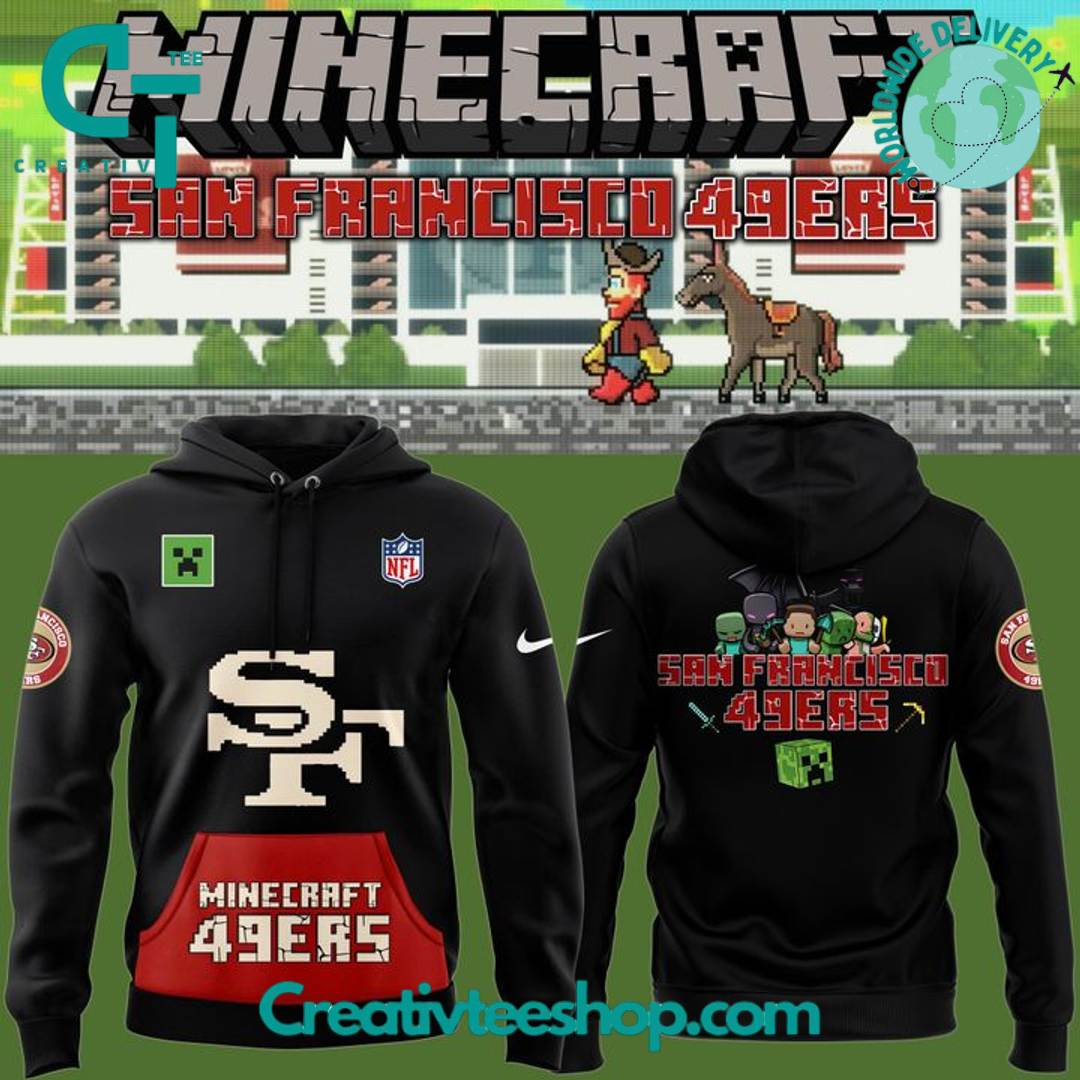 San Francisco 49ers x Minecraft Game Special Hoodie