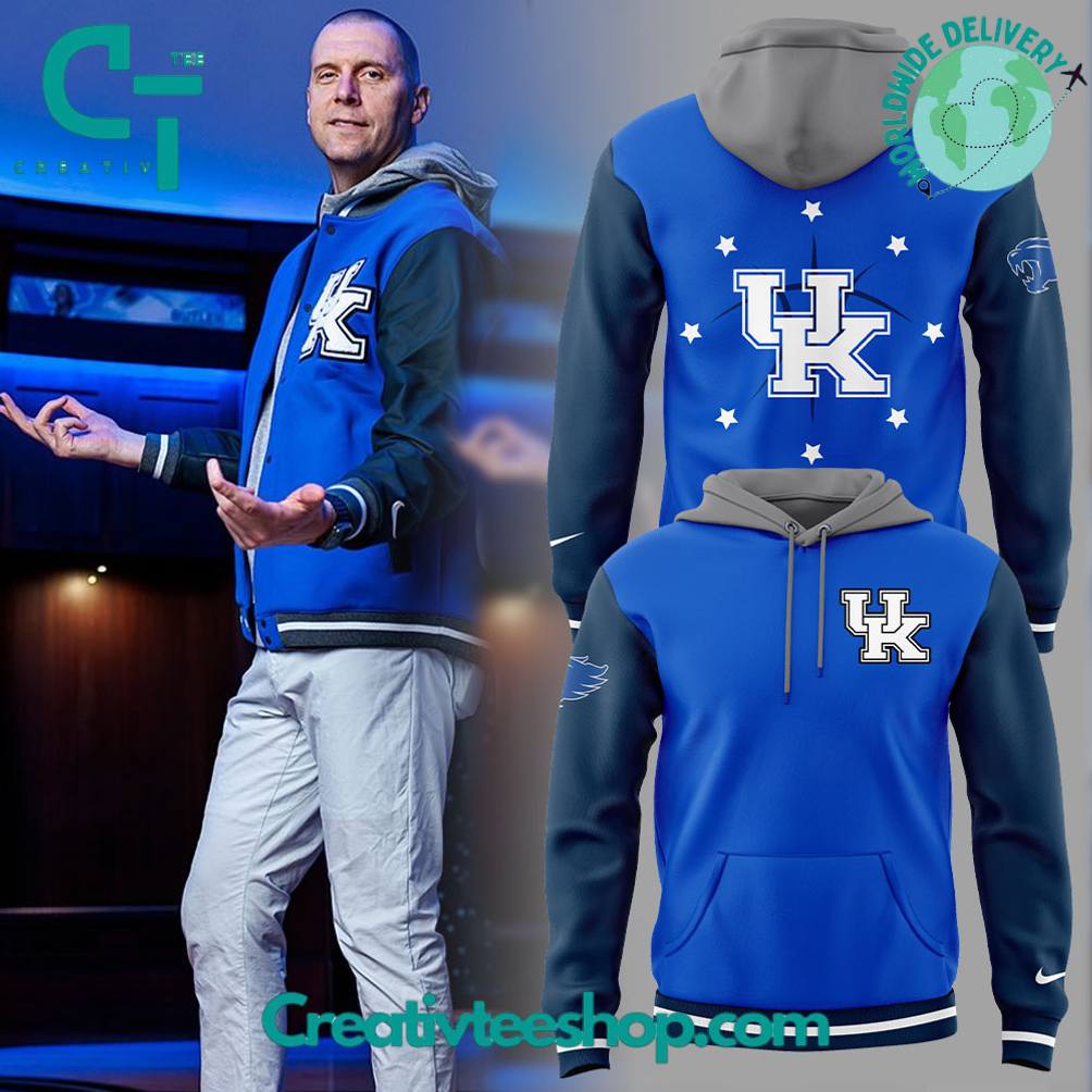 Kentucky Wildcats Basketball Coach Mark Pope Limited Edition Hoodie