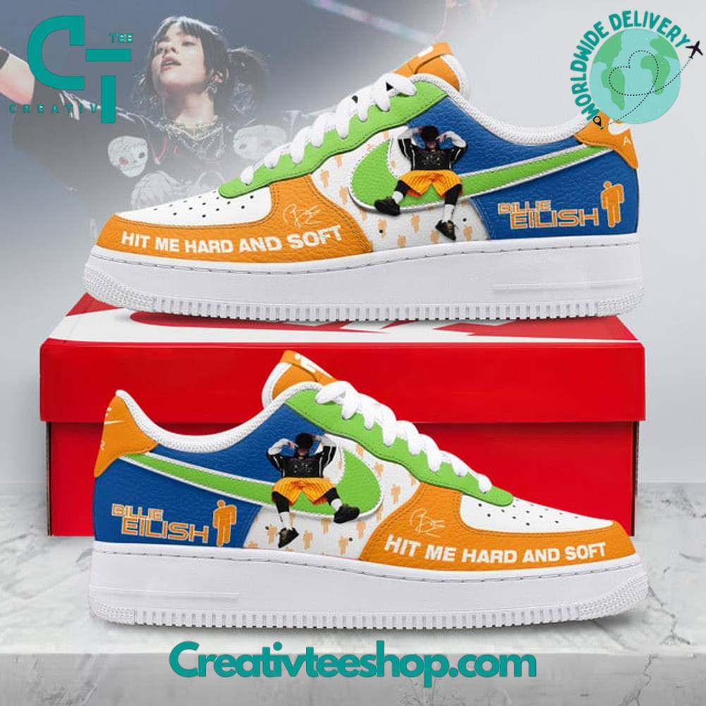 Billie Eilish ‘Hit Me Hard and Soft’ Signature Air Force 1 Sneaker