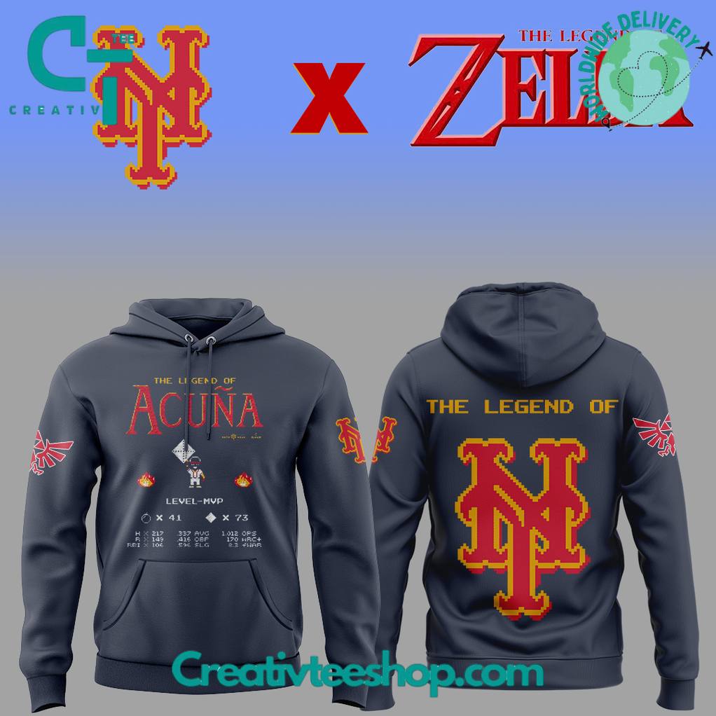 New York Mets x The Legend of Zelda 2025 Special Hoodie