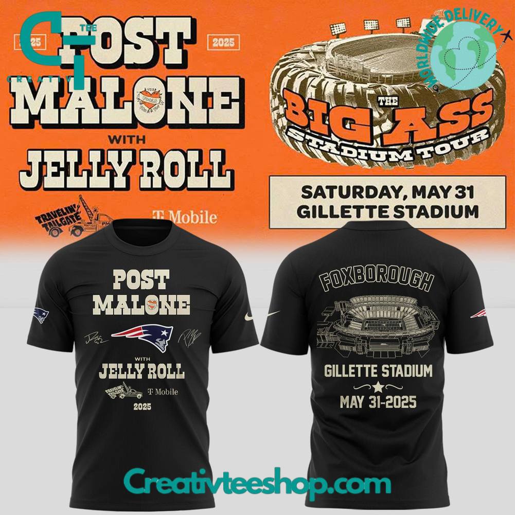 New England Patriots x Big Ass Stadium Tour Special Tee