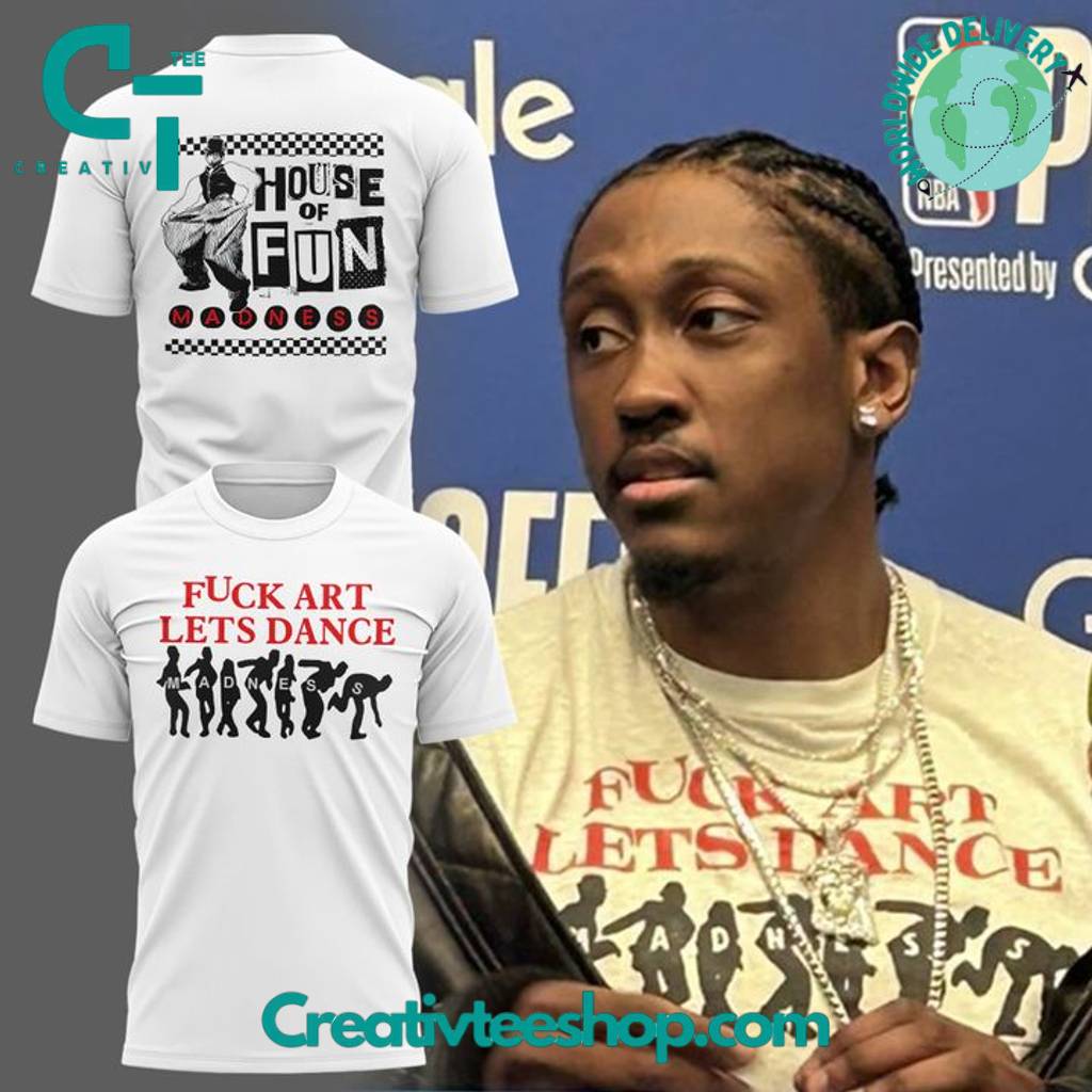 Jalen Williams Madness F*** Art Let’s Dance “House of Dance” Special White Tee
