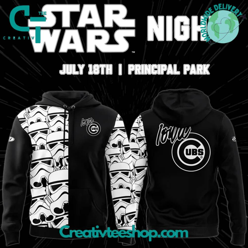 Iowa Cubs Star Wars Night Special Hoodie