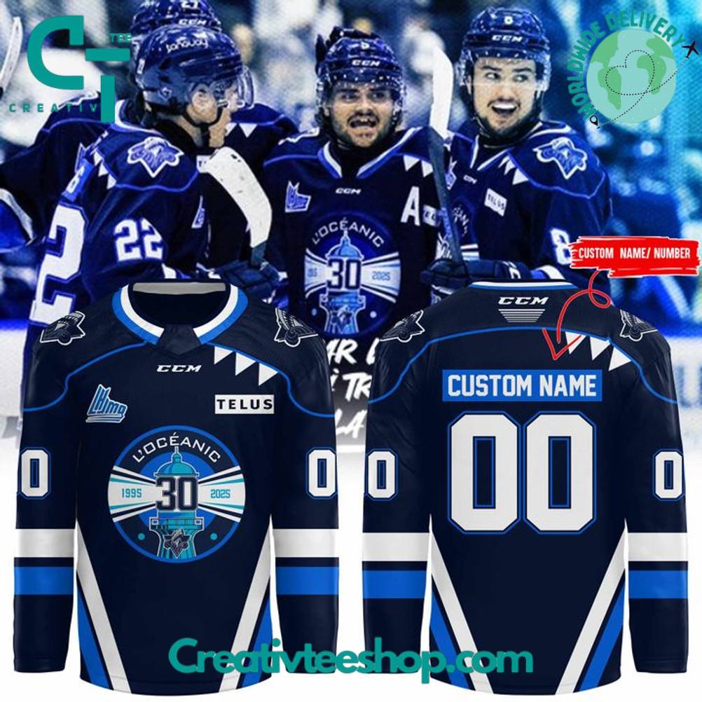 Rimouski Oceanic Special New 2025 Personalized Hockey Jersey