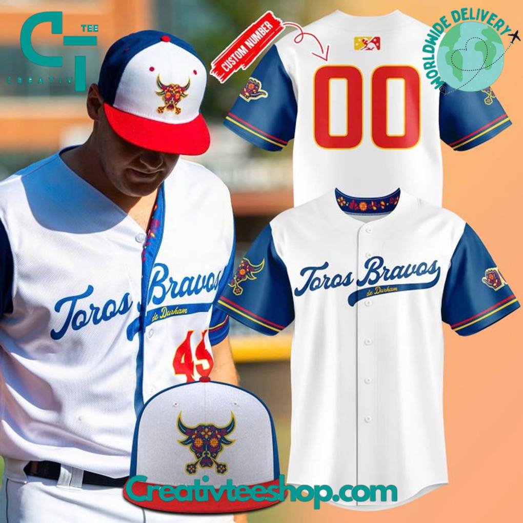 Durham Bulls Latin American Hispanic “Toros Bravos” Special Baseball Jersey