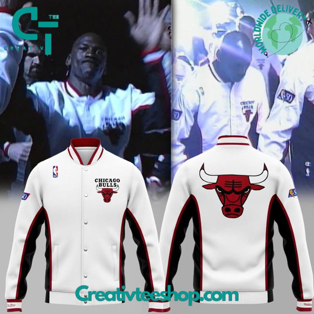Chicago Bulls x Michael Jordan Special New Baseball Jacket