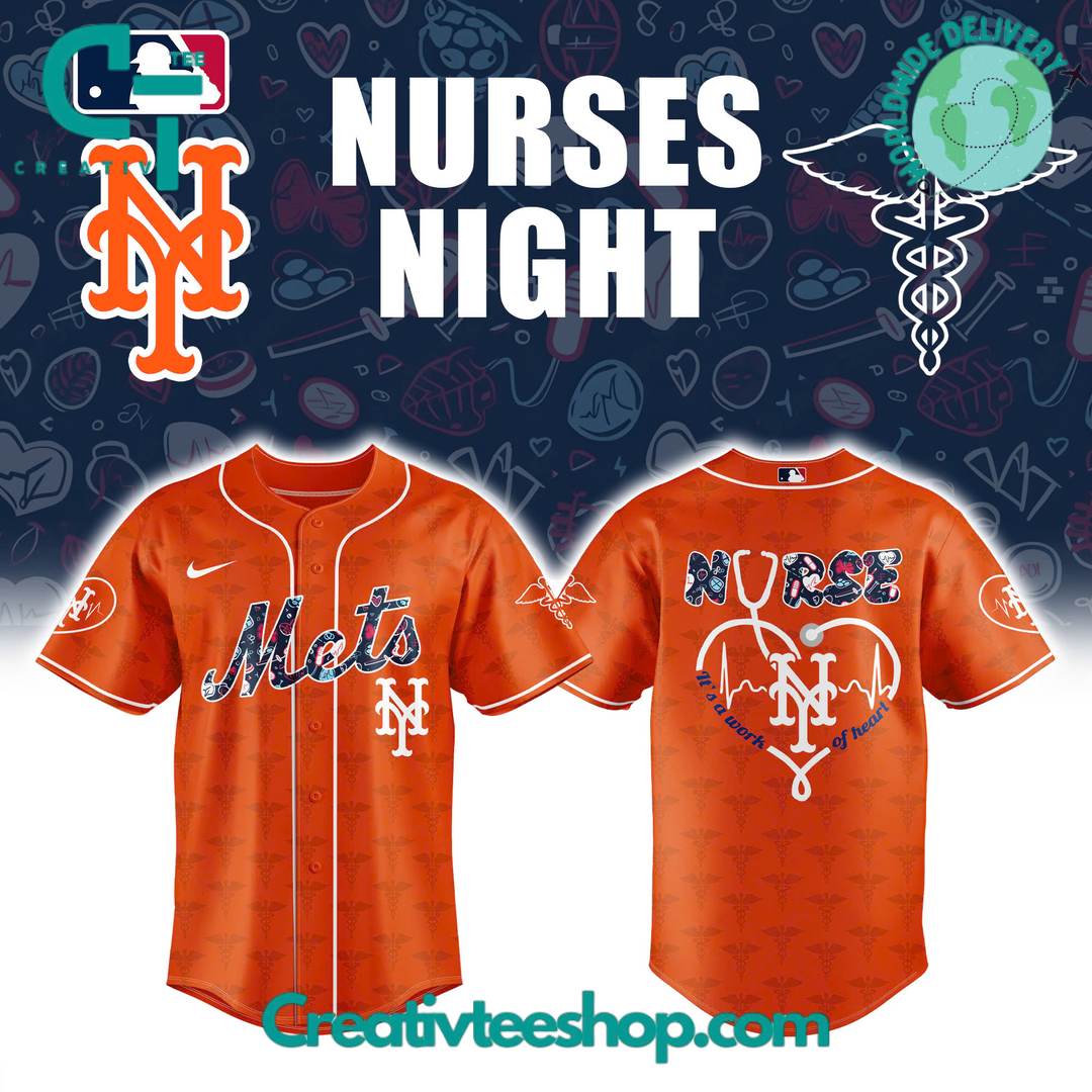 New York Mets x Nurses Night Special Baseball Jersey