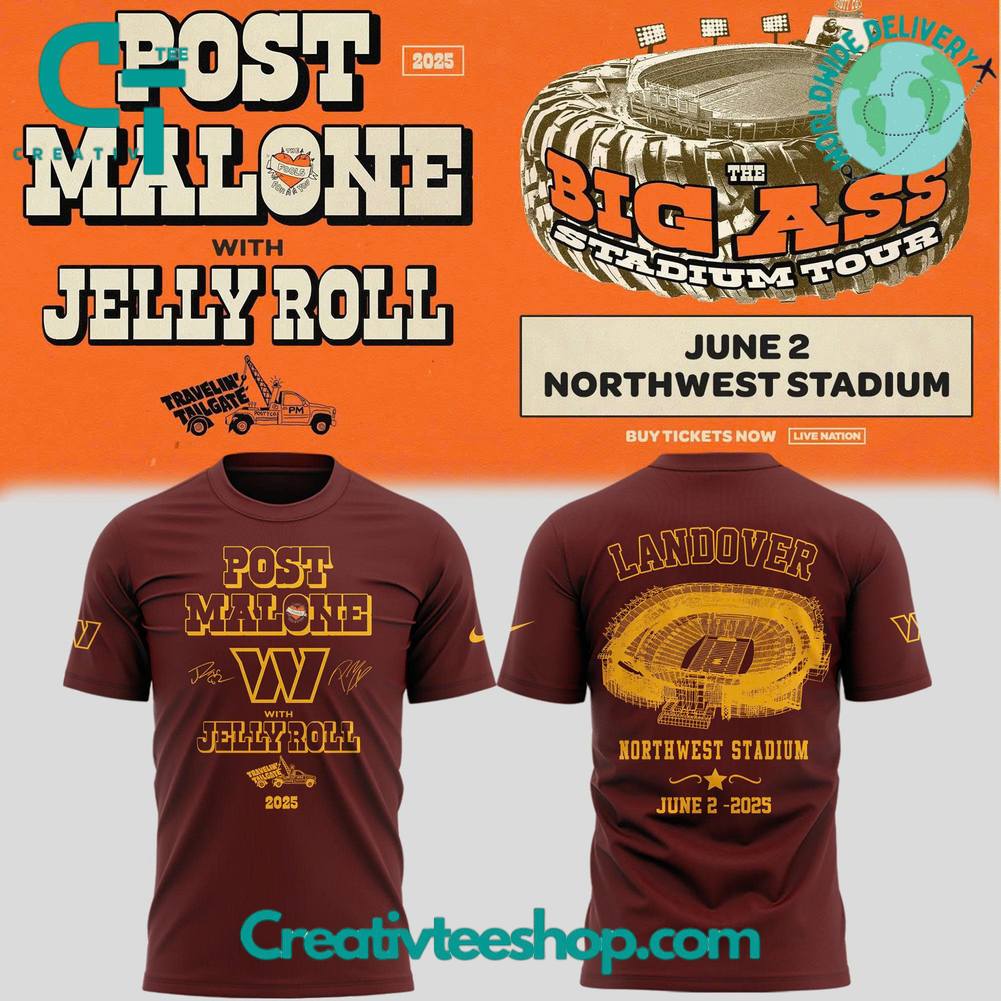 Washington Commanders x Big Ass Stadium Tour Special Tee