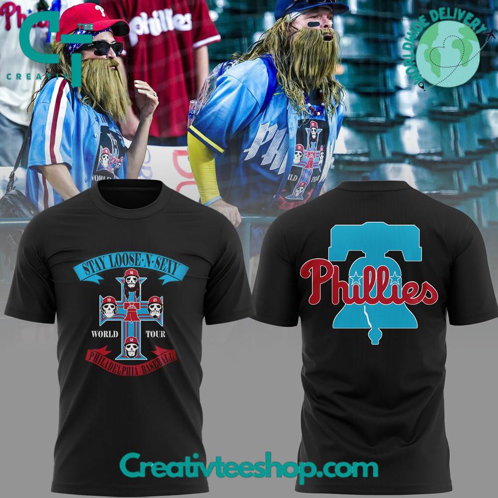 Philadelphia Phillies x Guns n Roses ‘Stay Loose Sexy’ Special Tee