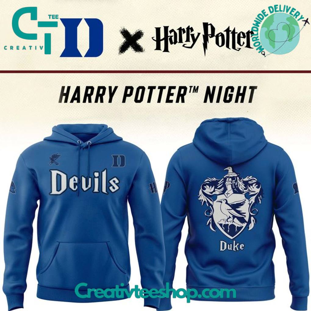 Duke Blue Devils x Harry Potter Night Special Hoodie