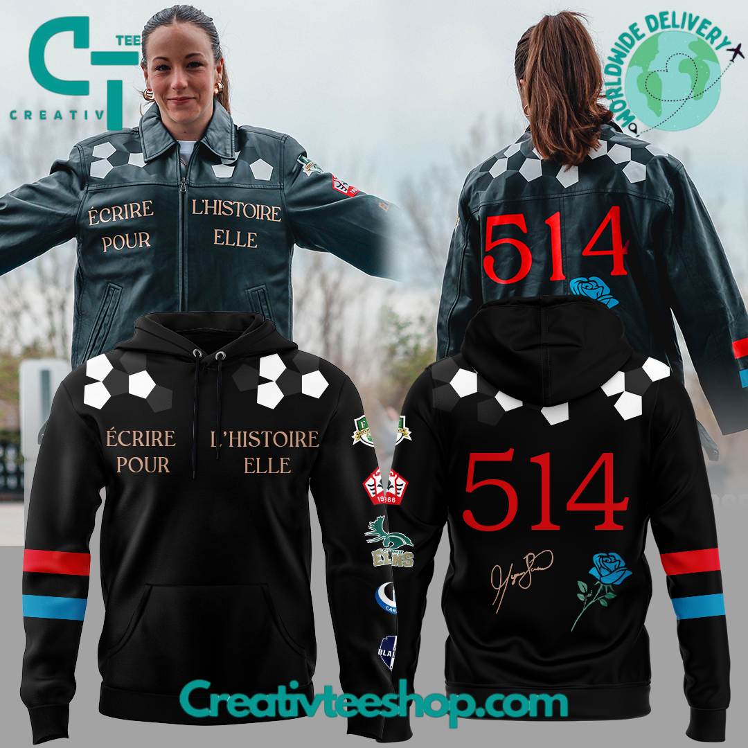 Montreal Roses Football 514 Special Hoodie