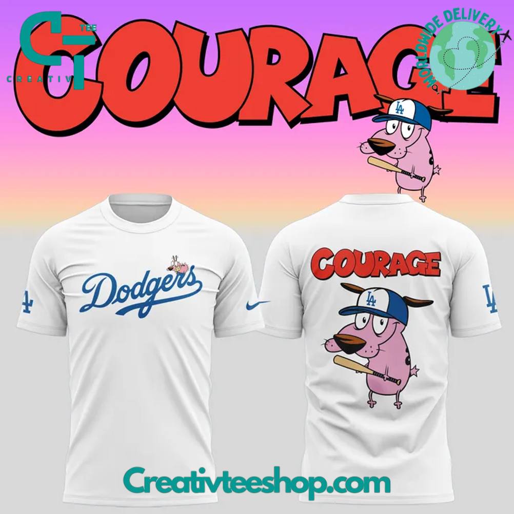 Los Angeles Dodgers x Courage Dog Special Tee