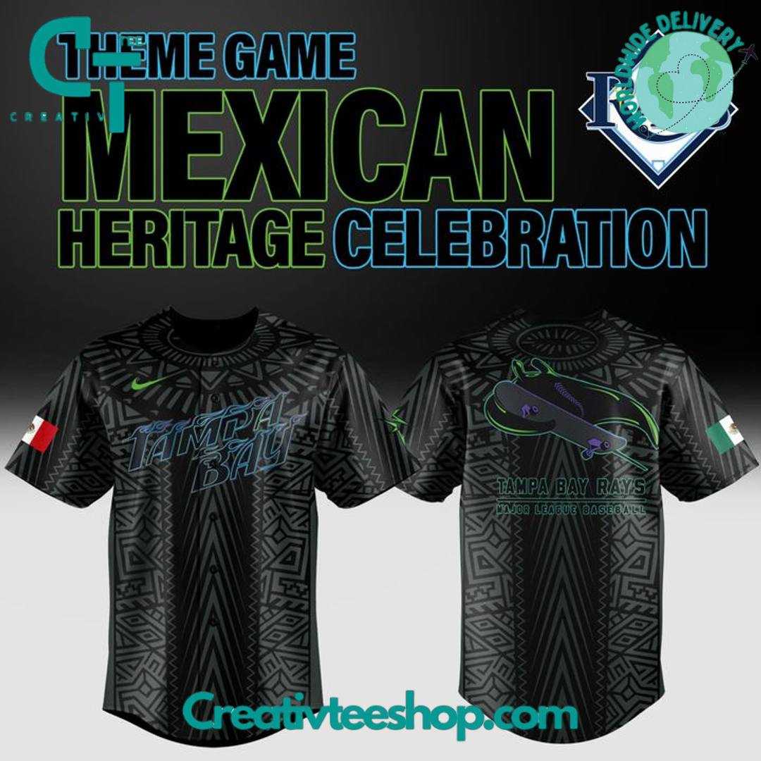 Tampa Bay Rays Mexican Heritage Celebration Special Baseball Jersey