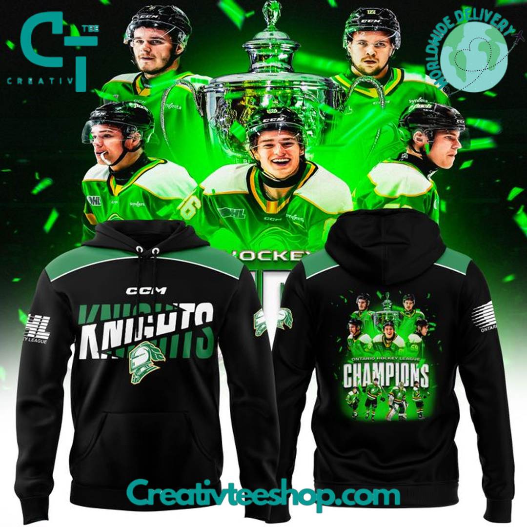 London Knights OHL Champions 2025 Special Hoodie