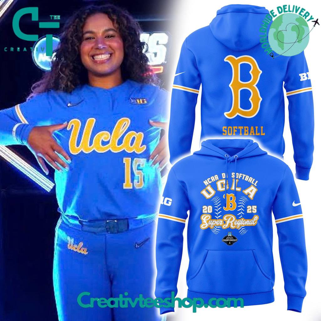 UCLA Bruins 2025 NCAA Softball Women’s College World Series Special Hoodie