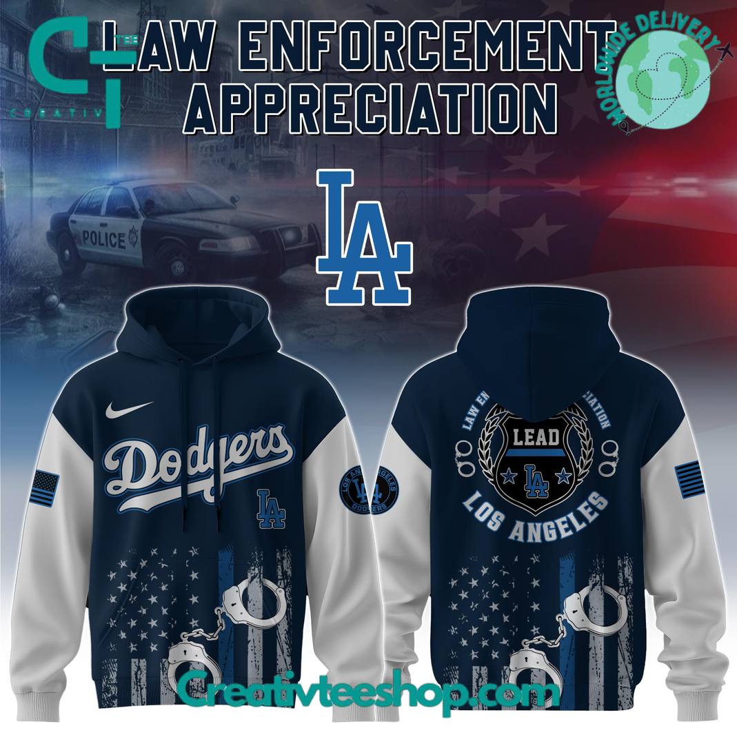 MLB All Teams x Law Enforcement Appreciation Day Limited Edition Hoodie