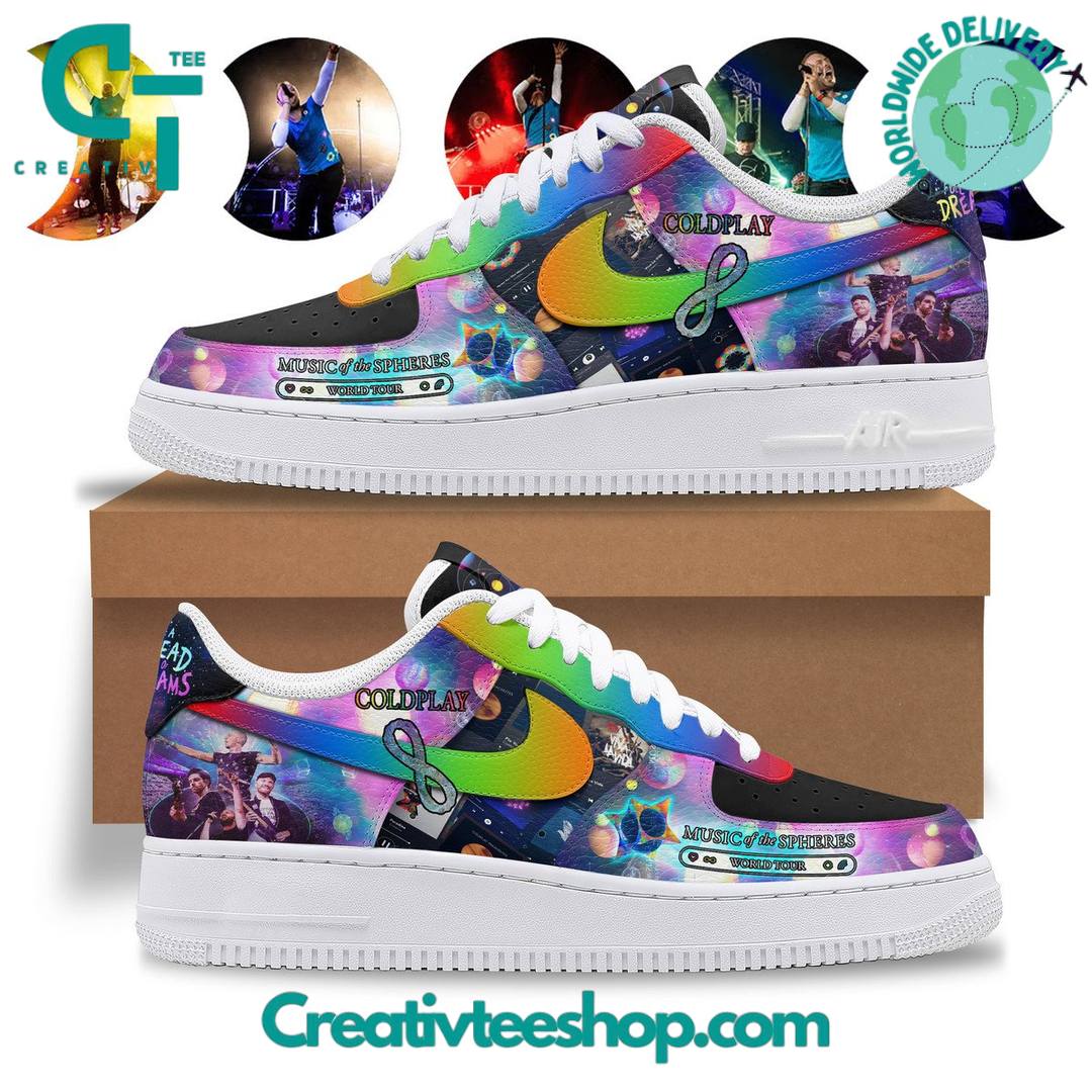 Coldplay “Music of the Spheres” Special Air Force 1 Sneaker