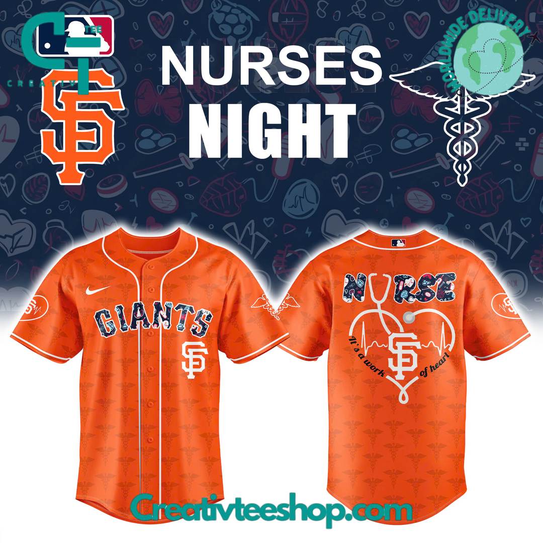 San Francisco Giants x Nurses Night Special Baseball Jersey
