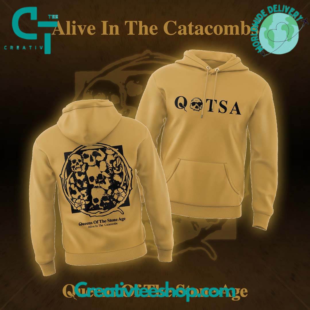 Queens of the Stone Age �Alive in the Catacombs� Special Hoodie