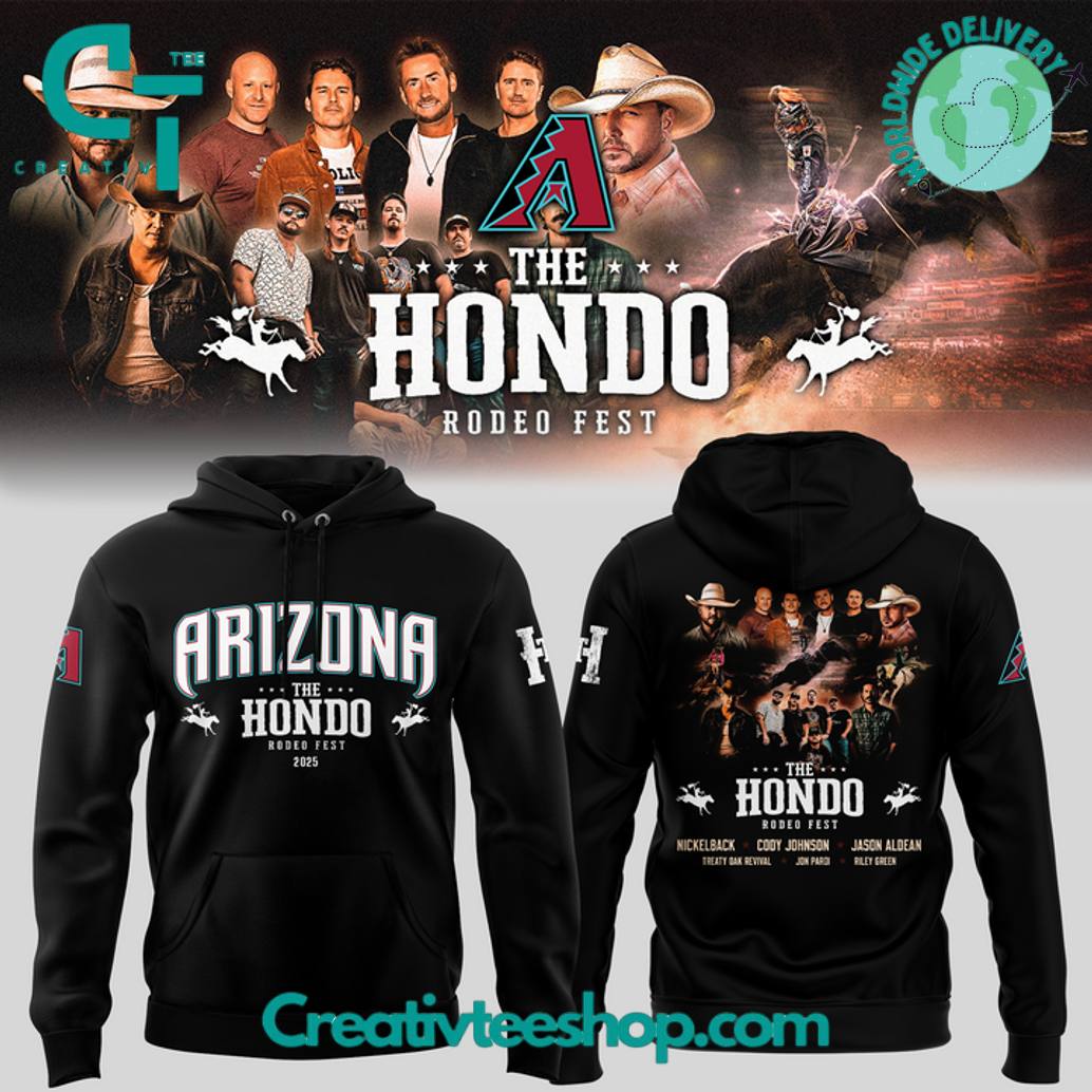 Arizona Diamondbacks x The Hondo Rodeo Fest Special Hoodie