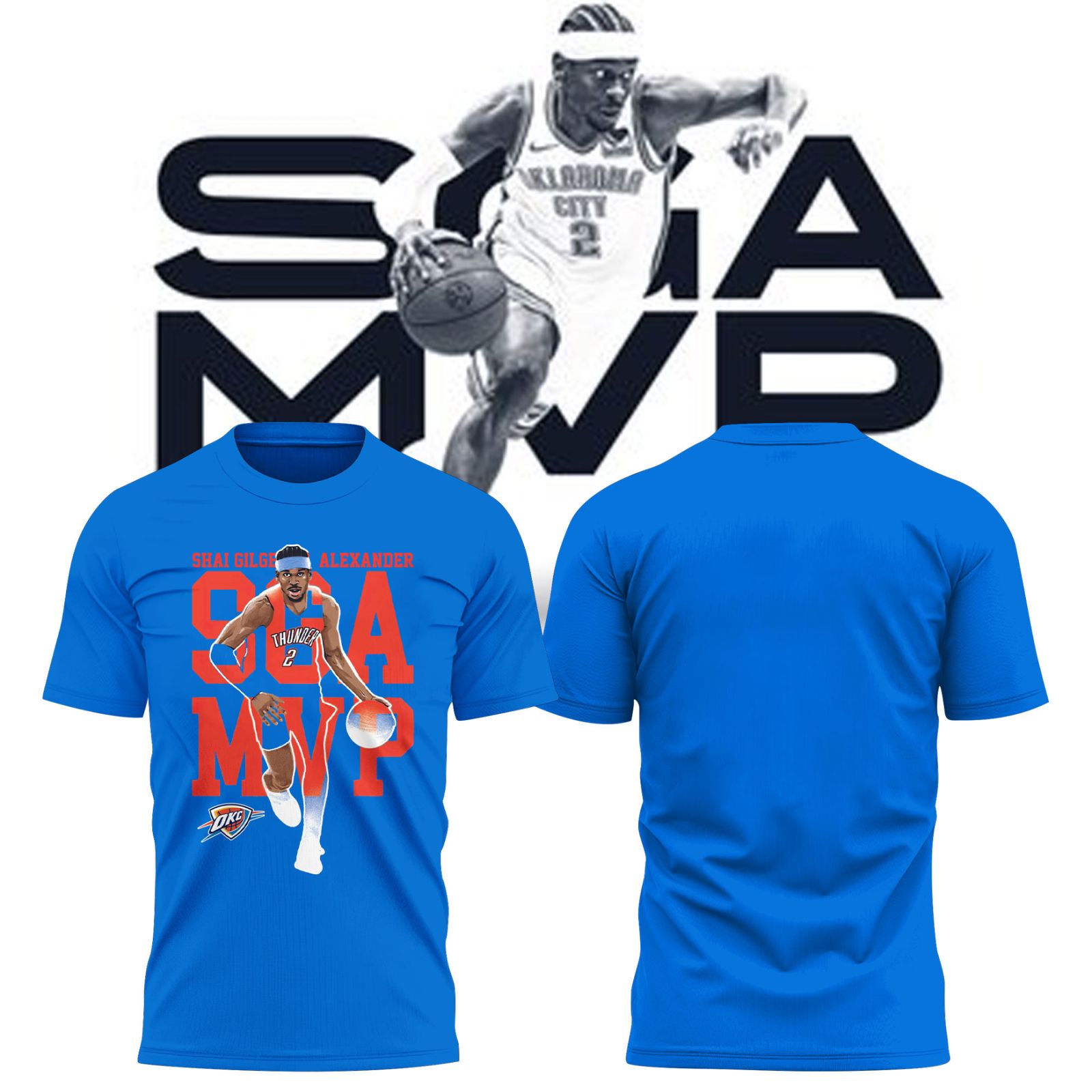 Shai Gilgeous-Alexander 2025 NBA MVP Special Tee