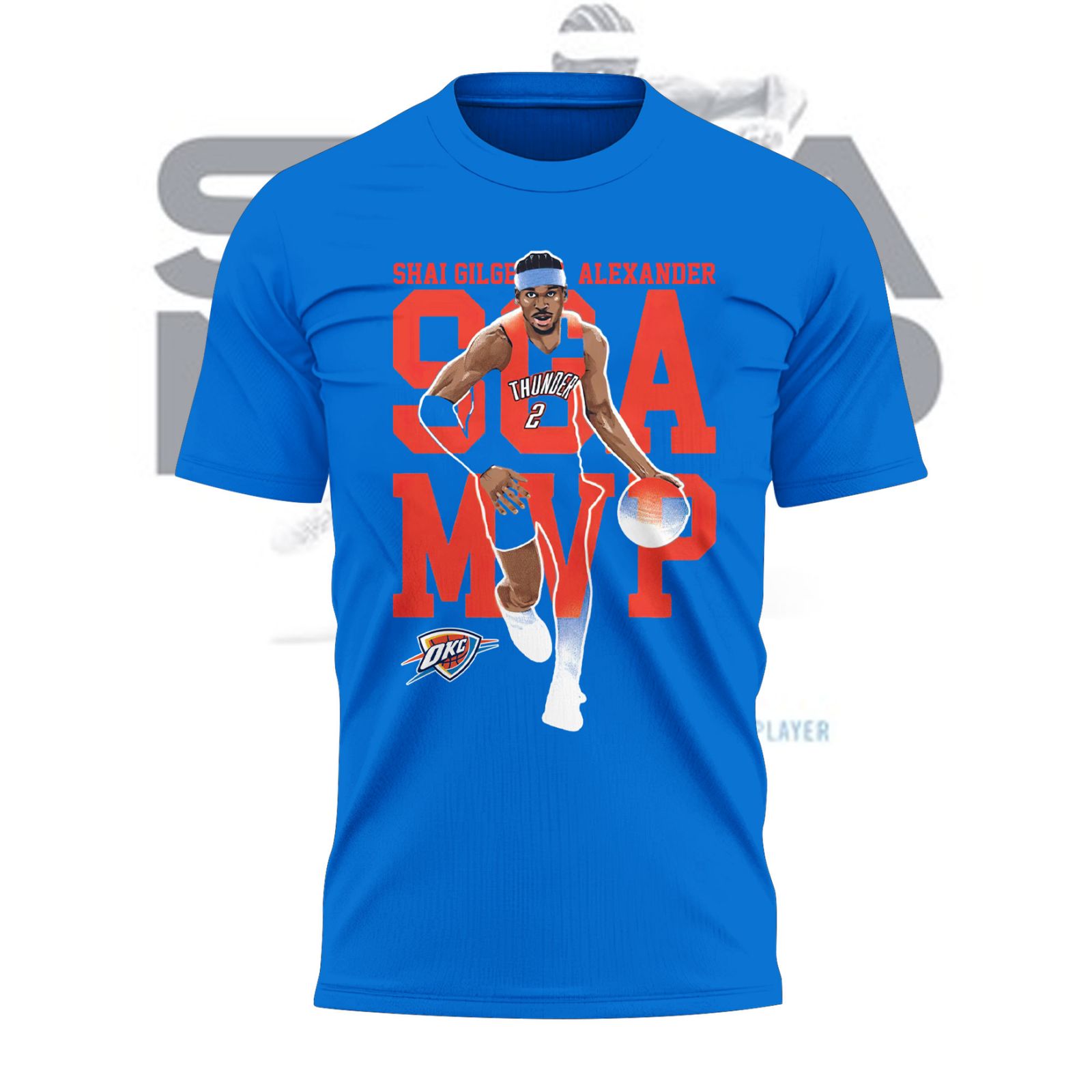 Shai Gilgeous-Alexander 2025 NBA MVP Special Tee