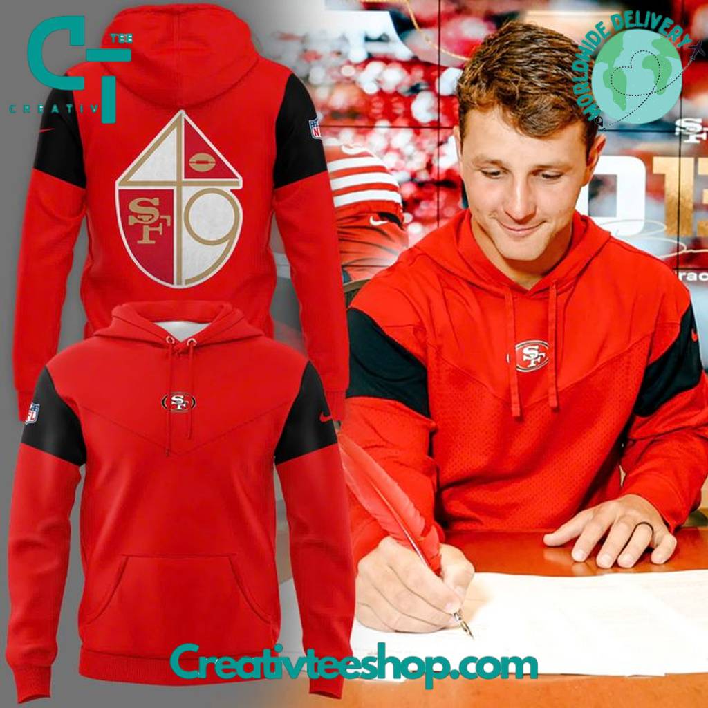 San Francisco 49ers Special New 2025 Red Hoodie