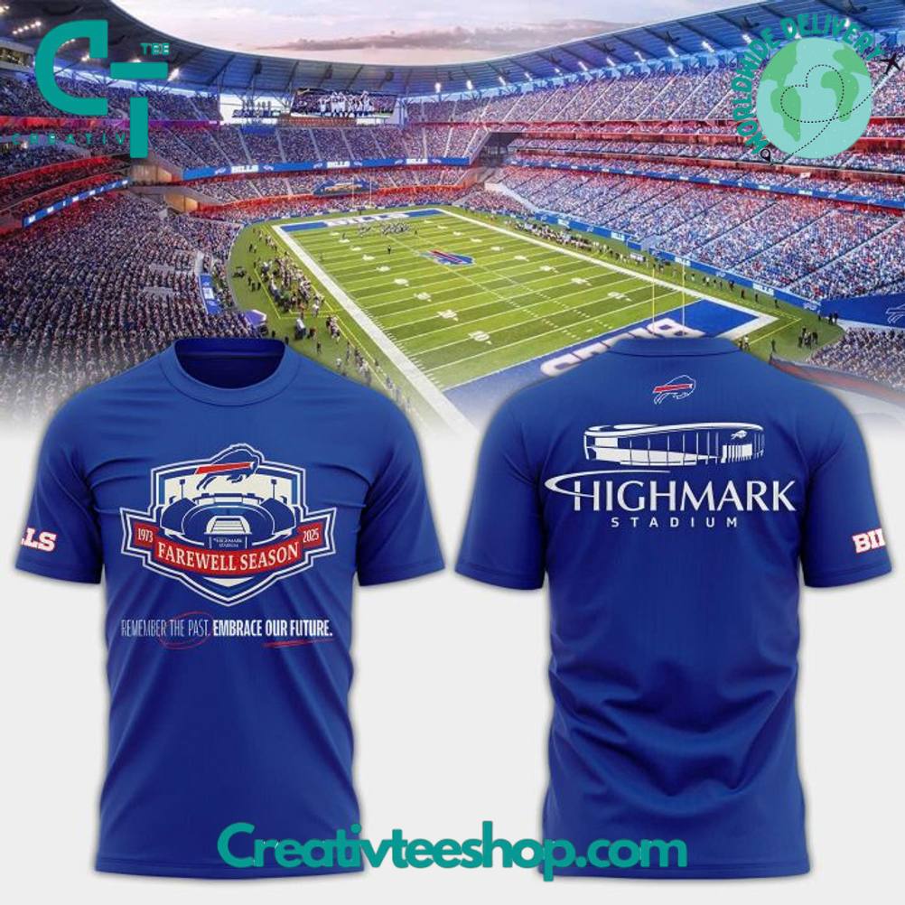 Buffalo Bills Highmark Stadium Special Blue Tee