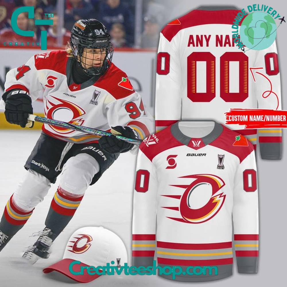 Ottawa Charge 2025 PWHL The Walter Cup Personalized Hockey Jersey