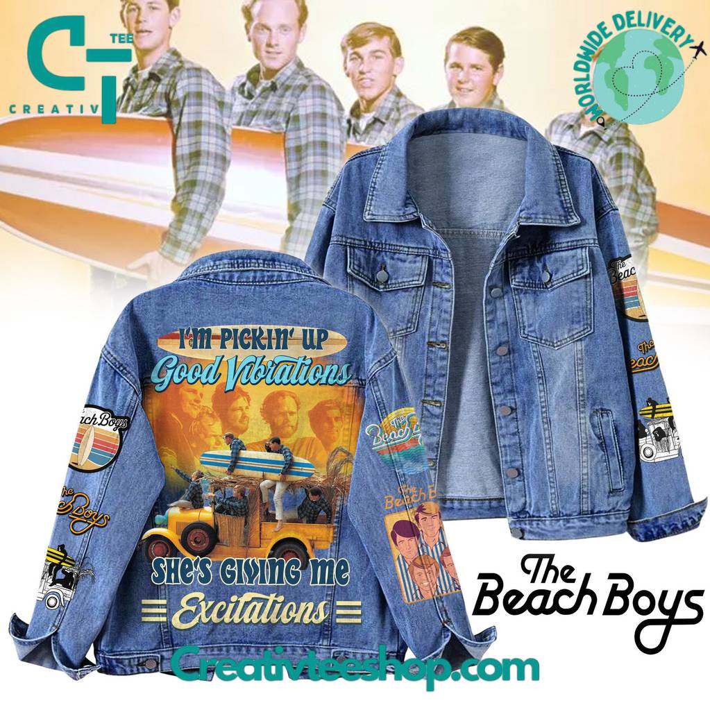 The Beach Boys “The Sound of Summer Tour” 2025 Denim Jacket