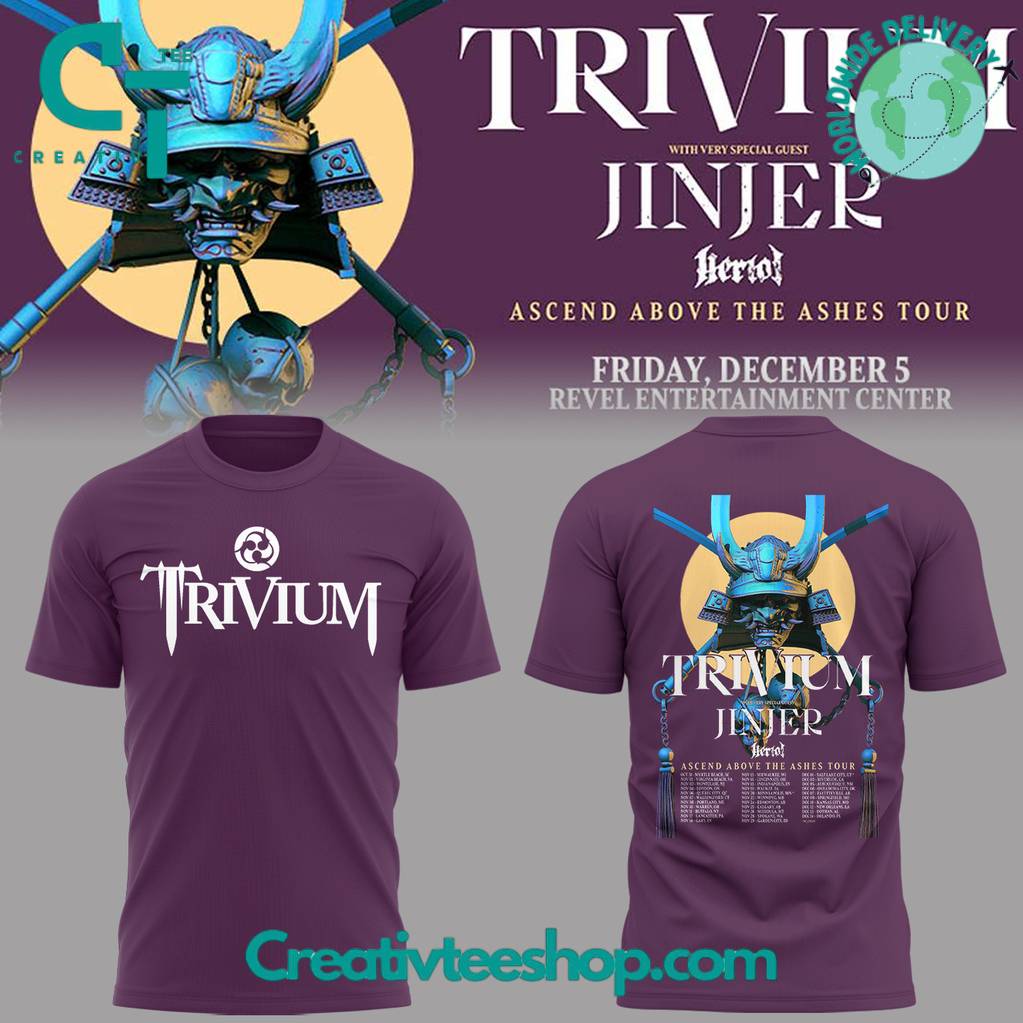 Trivium “Ascend Above The Ashes Tour” 2025 Special Tee