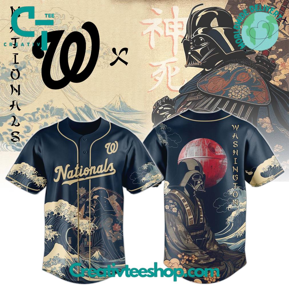 Washington Nationals x Lord Vader Japan Edition 2025 Baseball Jersey