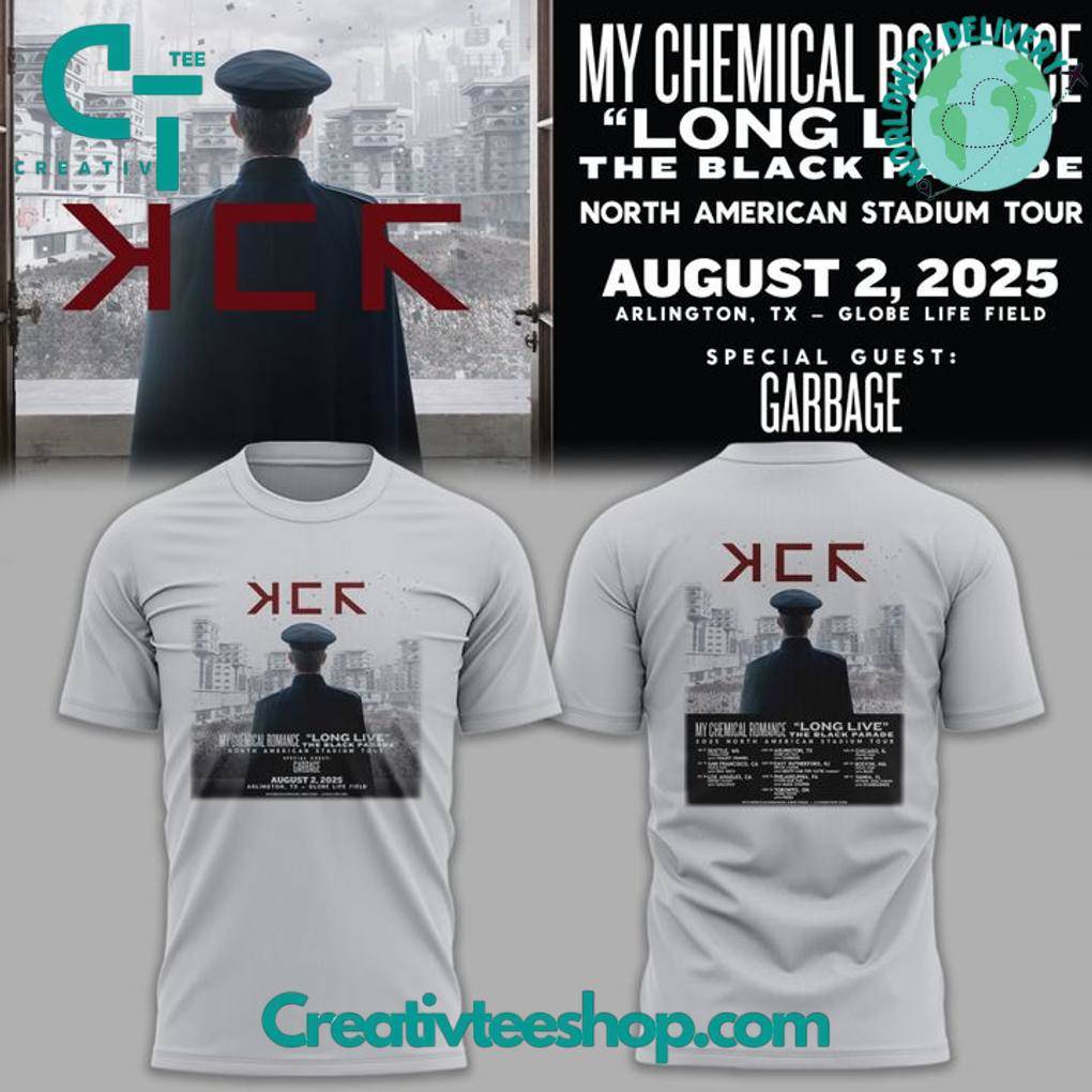 Texas Rangers x My Chemical Romance “Long Live The Black Parade Tour” Special Tee