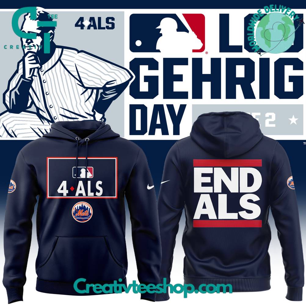 New York Mets Awareness to ALS Special Hoodie