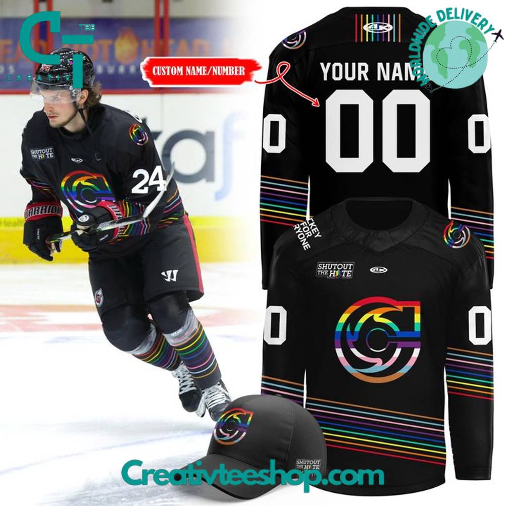 Cincinnati Cyclones Pride Month 2025 Personalized Hockey Jersey