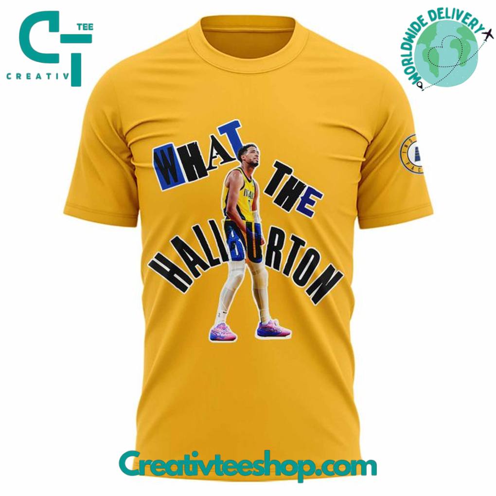 Indiana Pacers “What The Haliburton” Shirt