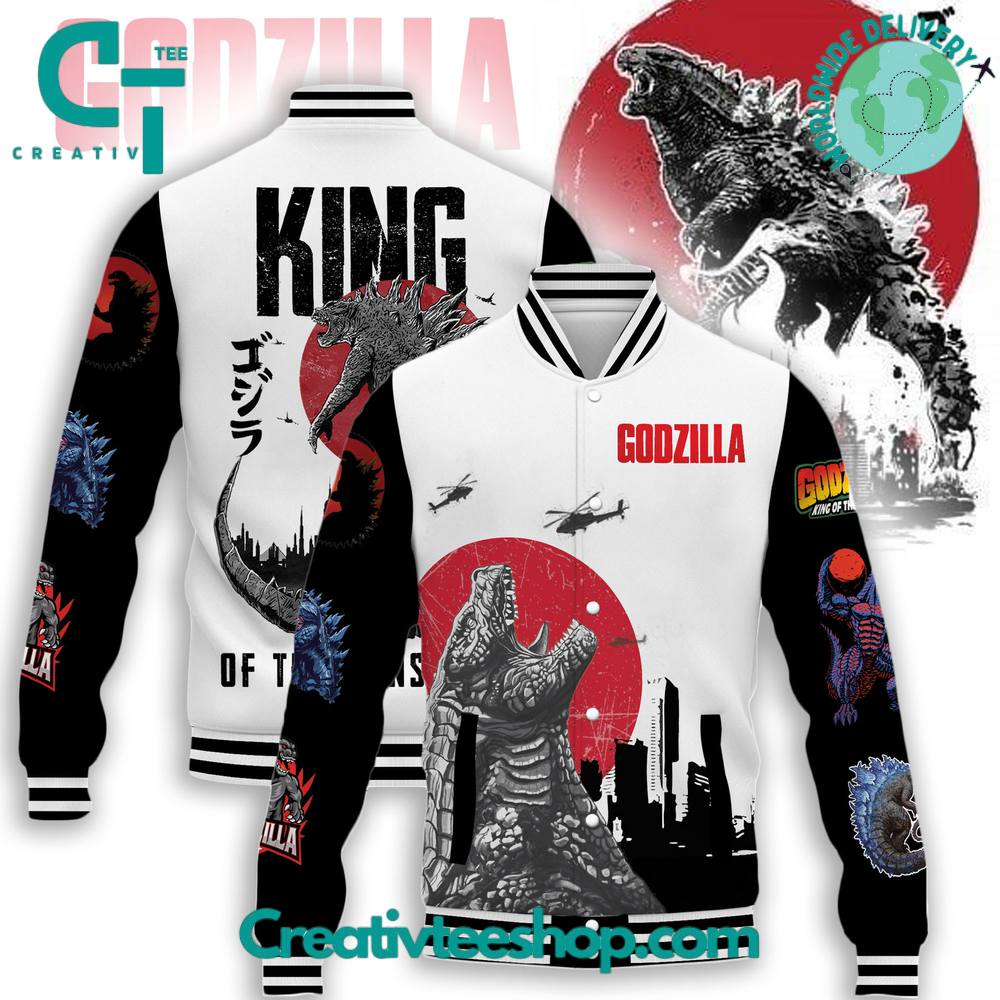 Godzilla “King of the Monster” Special Baseball Jacket