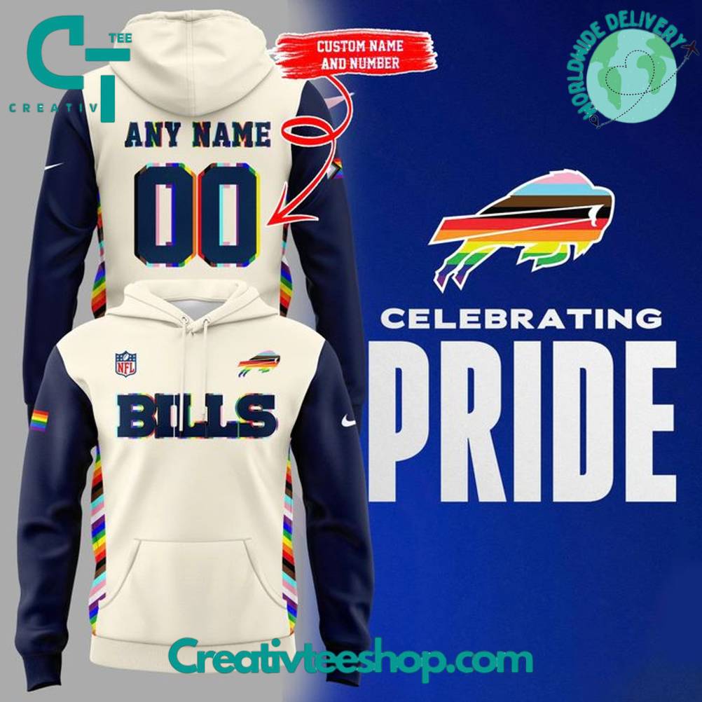 Buffalo Bills x Celebrate Pride Month 2025 Personalized Hoodie