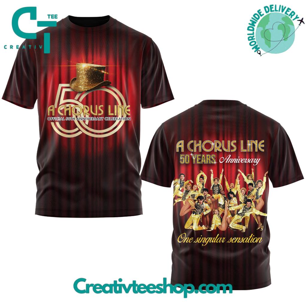 A Chorus Line 50 Years Anniversary 3D Shirt