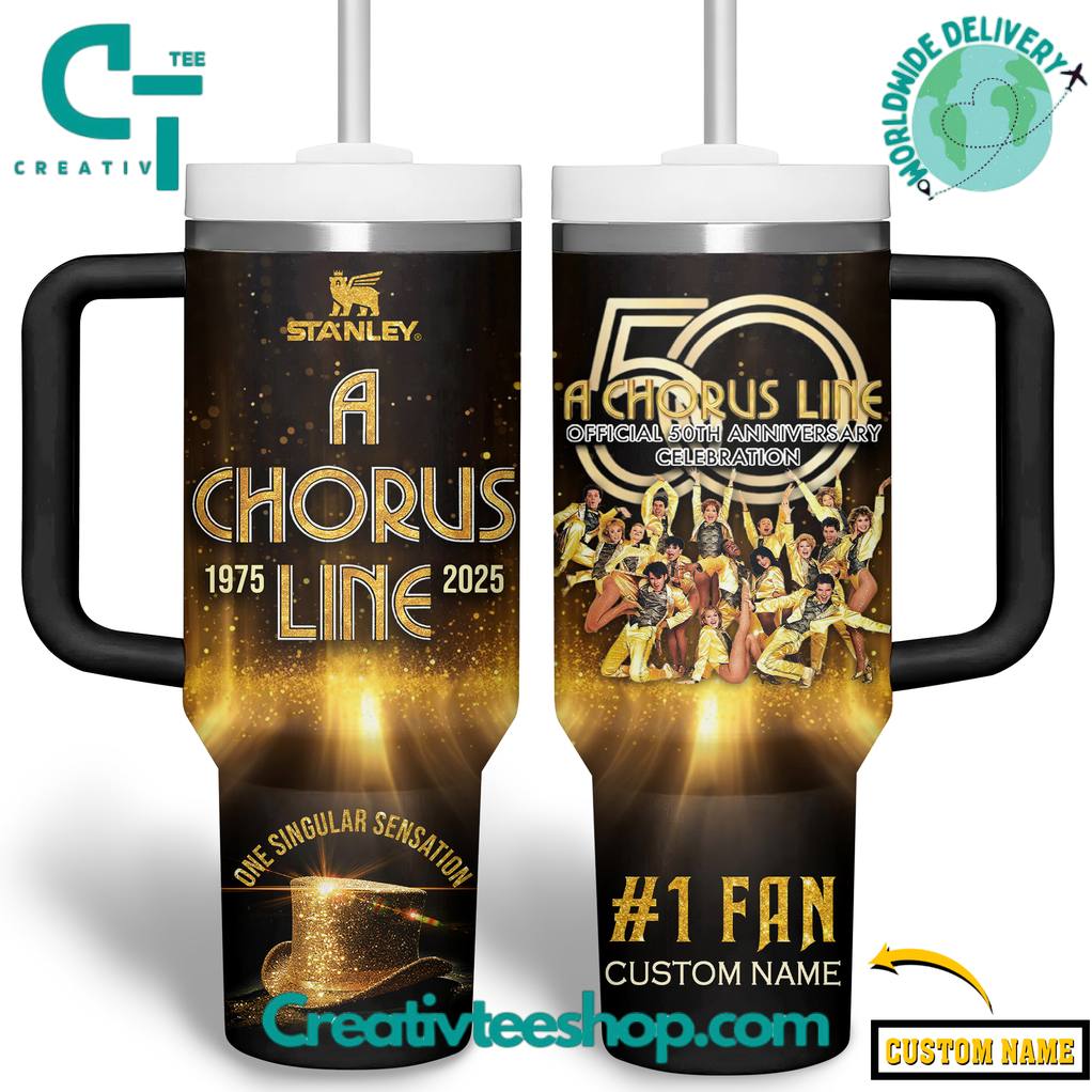 A Chorus Line 50 Years Anniversary Special Tumbler 40oz with Handle
