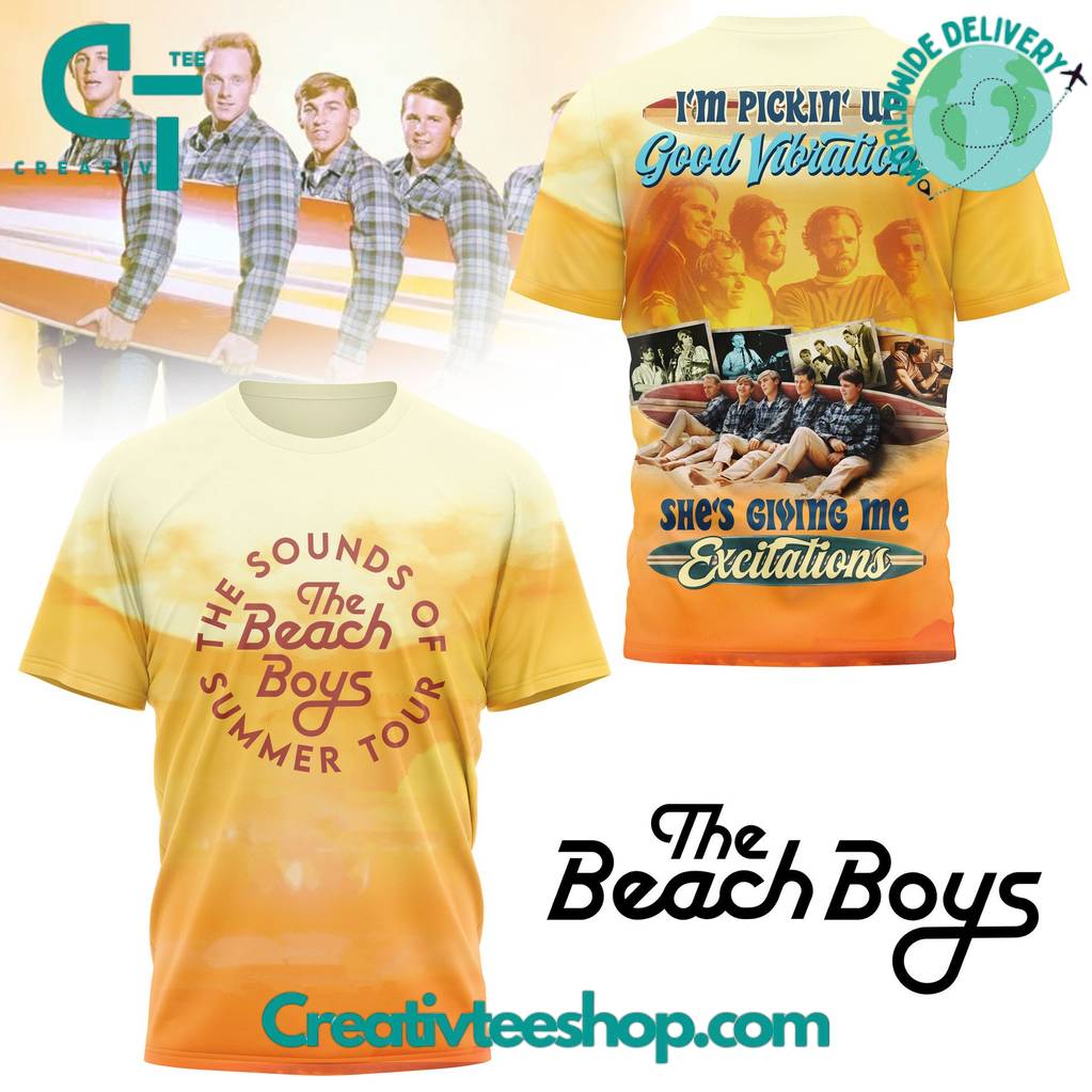 The Beach Boys “The Sound of Summer Tour” 2025 Special Tee