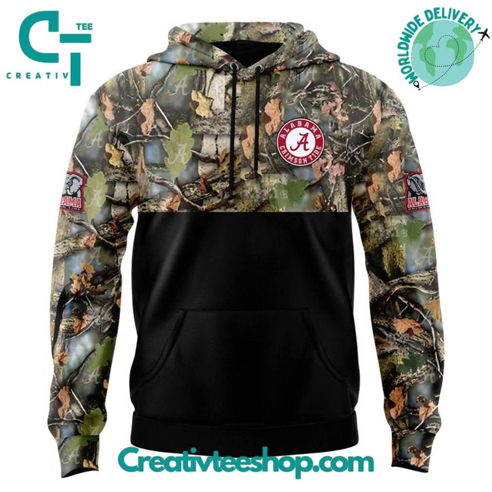 Alabama Crimson Tide Camouflage Patterns Special New 2025 Hoodie